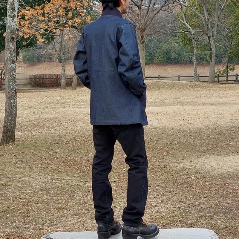 【Mサイズ】DeLONG Stadium Jacket ファラオコート デロング製オーダーメイドのスタジャン・ファラオコート