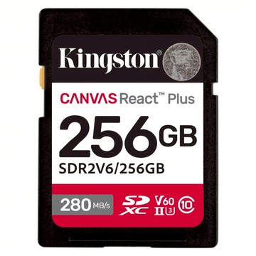 Kingston 金士頓 Canvas React Plus SDXC 記憶卡 SDR2V6  1個  256GB