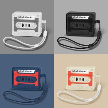 超多款 音樂磁帶造型 蘋果 AirPods4 保護殼 2代 AirPods Pro3 耳機套 防摔 矽膠 保護套 三代