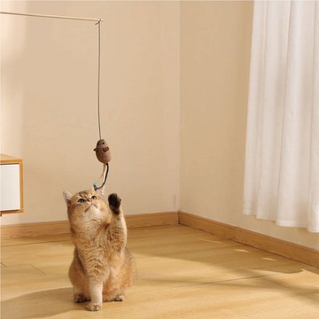 【MPETS】貓咪享受玩樂、追逐的時光! 魅力貓玩具老鼠造型