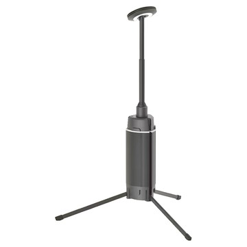 Besthot 戶外多用途長效可伸縮三腳架露營燈 6 x 6 x 23~91cm 720g  黑色  1個