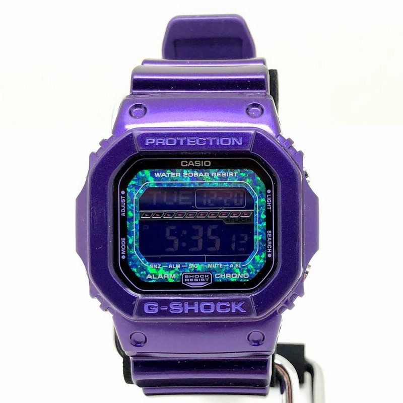 CASIO◆クォーツ腕時計_G-SHOCK/デジタル/GLD/CLR