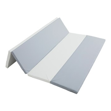 巧福 折疊PU兒童遊戲墊  150 x 145 x 4cm  灰白款  1個