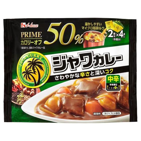 プライムジャワカレー 中辛 112g　ハウス食品