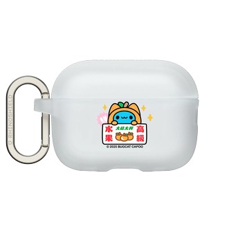AirPods Pro 2 AirPods Case 透明 - 貓貓蟲咖波 Bugcat Capoo - 咖波水果箱