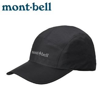 【Mont-Bell 日本RAIN CAP 防水棒球帽《黑色》】1128759/防曬/遮陽帽/帽子/帽/登山