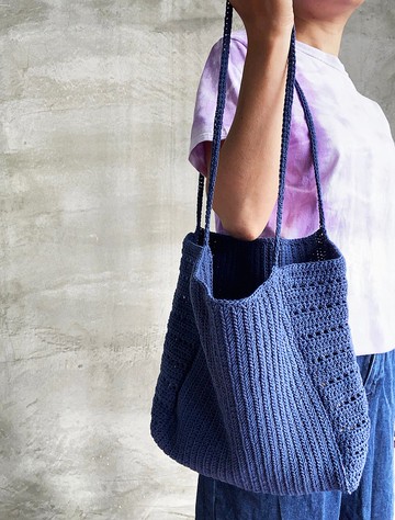 夏天的藍色大海  肩背包