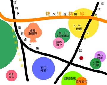 鳳西國中運動園區五甲一商圈國光夜市8米巷小車庫透天｜高雄市鳳山區五甲一路