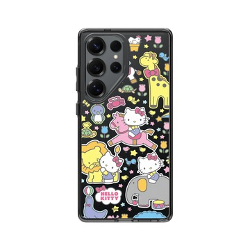 Galaxy S25 Ultra Clear 酷墨灰 - 三麗鷗-Hello Kitty - 樂遊動物園