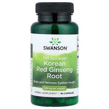 Swanson, 多面®高麗紅參根，400 毫克，90 粒膠囊