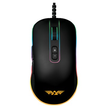 ARMAGGEDDON 超手感RGB光學電競有線滑鼠 128 x 69 x 39mm 153g 原廠保固  FALCON III  黑色