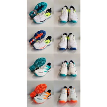 板球釘鞋碎釘cricketshoes人工草坪塑料膠釘鞋天然草全掌高爾夫鞋