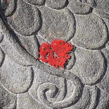 麥麥大節慶-龍運亨通 紙雕書籤 | 文化節慶 開運祈福 文具送禮