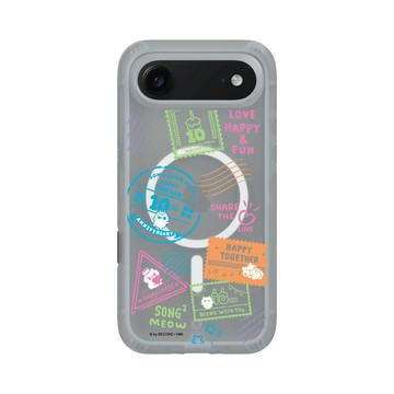 iPhone Air AirX 流變灰 - 爽爽貓 Song Song Meow by SECOND - 爽爽貓十周年旅行印章