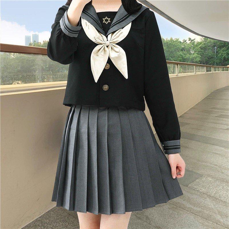 JK制服 入学式 セーラー服 コスチューム 大きいサイズ 半袖/長袖 コスプレ衣装 学生服 学院風 プリーツスカート ギャル服 仮装 卒業式 大きいサ  通販 LINEポイント最大0.5%GET LINEショッピング