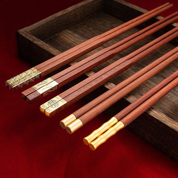 筷子家用高檔實木一人一筷木質分餐家庭2021新款專人專用精致高端