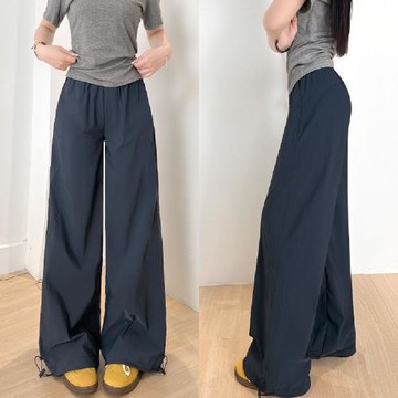 【LANNI 藍尼】★速乾工作休閒運動褲(女裝/長褲/休閒褲/寬褲)