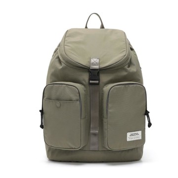 旅行後背包 - 卡其色