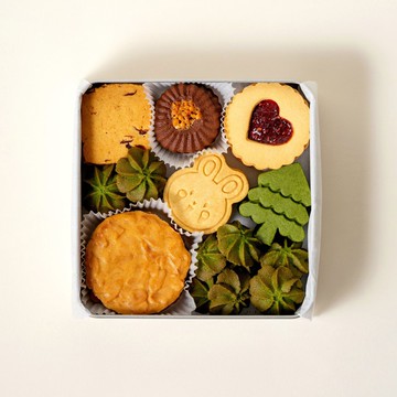 鐵盒系列－小兔蹦蹦手工餅乾