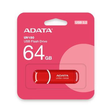 【現貨免運】ADATA 威剛 UV150 64G 紅色 USB 3.2 高速隨身碟