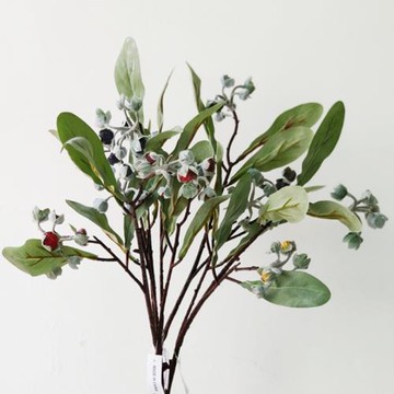 仿真綠植果實結香花發財果客廳桌面假花裝飾擺設單枝插花花藝道具