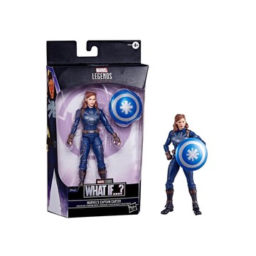 孩之寶 MARVEL LEGENDS 卡特隊長 漫威傳奇6吋收藏人物 WHAT IF-CAPTAIN CARTER 可動