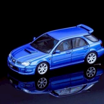 【東海模型】Furuya 1/64 速霸陸 Subaru Impreza WRX STi GD 藍色旅行版