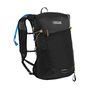 【墾趣】CAMELBAK Octane 16 Cordura多功能運動背包(附2L拉鍊式快拆水袋)黑