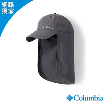 Columbia哥倫比亞 中性-防曬UPF50防潑遮陽帽-深灰色 UCU79190DY/JS