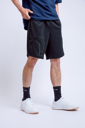 KINGO男款｜經典款黑色休閒短褲 511301