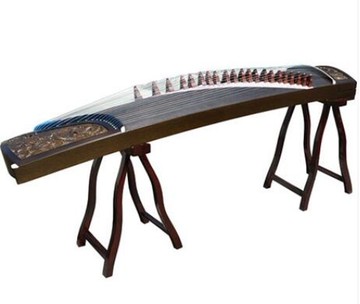 古箏  實木楠木雕刻龍鳳古箏專業演奏考級古箏初學者樂器   mks 瑪麗蘇