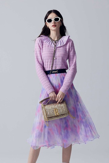 絢麗五彩烏干裙