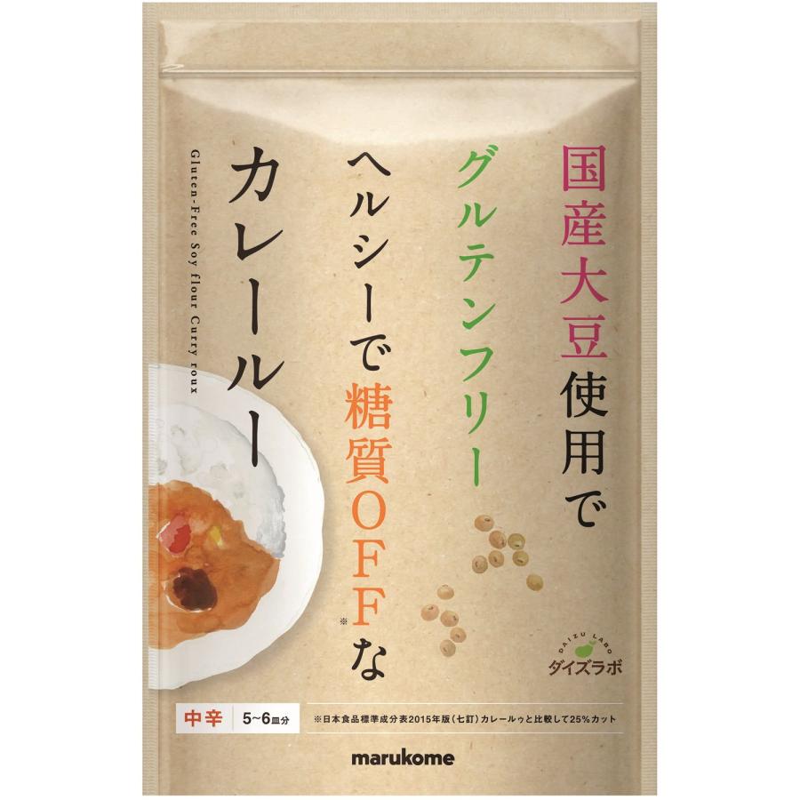 マルコメ ダイズラボ 大豆粉のカレールー グルテンフリー  120g×10個