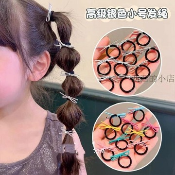 高級感簡約韓係兒童蝴蝶結髮圈夏季紮辮子小女孩頭繩皮筋女童頭飾 髮圈 髮飾 蝴蝶結 頭飾 兒童髮圈 綁頭髮
