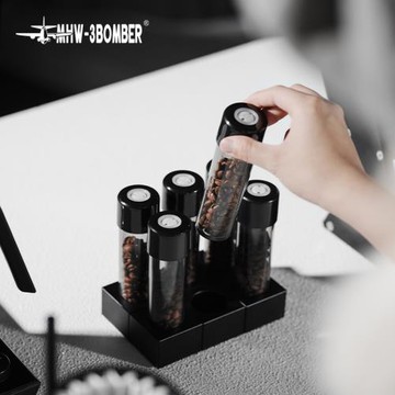 MHW-3BOMBER轟炸機能量瓶磁吸小方塊咖啡豆密封罐食品級分裝便攜