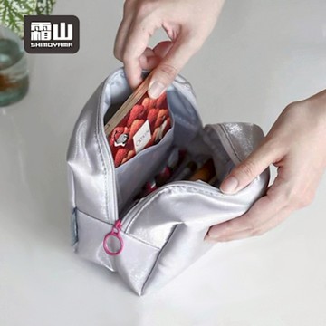 日本霜山 方型旅行用洗漱化妝包/衛生棉收納袋