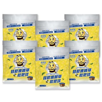 樹飛雪 蜂膠療肺草枇杷球50g(6入)