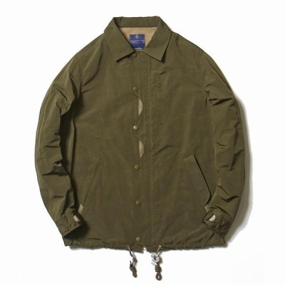 ミーンズワイル meanswhile Memory Peach Odd Job Flap Coach JK Khaki ...