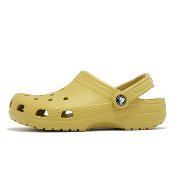 Crocs 洞洞鞋 洞洞鞋 Classic 男鞋 女鞋 黃 經典 克駱格 休閒鞋 涼拖鞋 卡駱馳 1000176A