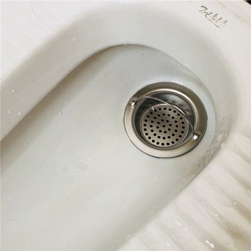 網漏同款蹲坑蹲廁蹲便器防頭發堵廁所神器蓋子垃圾304衛生間毛發