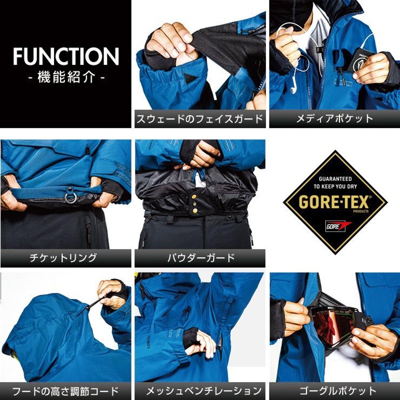 VOLCOM ボルコム 上下セット LONGO GORE-TEX Jkt ゴアテックス