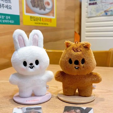 Stray Kids 流浪兒童 SKZOO 快閃同款站姿玩偶 全角色卡通毛絨娃娃 STAY 收藏生日禮物周邊擺件