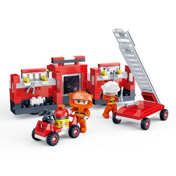 【BANBAO】新消防系列 No.7131 消防雲梯車