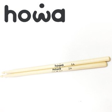 howa 豪華樂器 5A  鼓棒-2支入 / 組