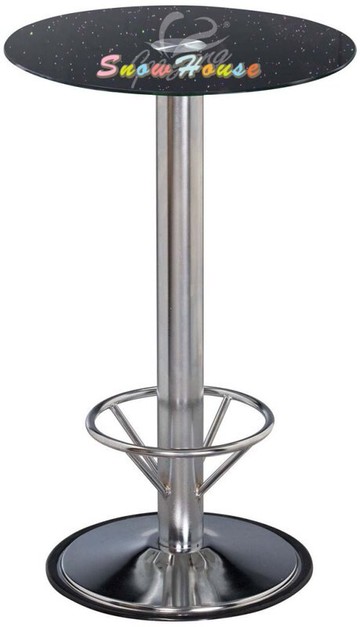 ╭☆雪之屋居家生活館☆╯R887-01/03/05/07 T042電鍍踏圈吧檯桌8mm強化玻璃/ 餐桌/酒吧桌/高腳桌