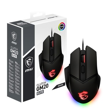 msi 微星 電競滑鼠  Clutch GM20 ELITE