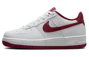 AIR FORCE 1 GS WHITE TEAM RED
