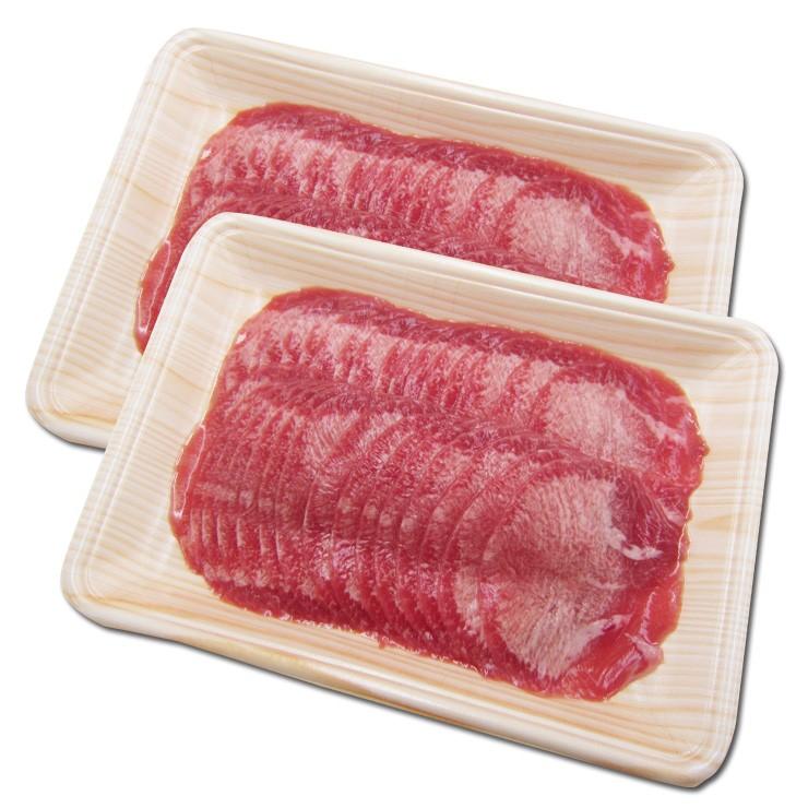 クリスマス 2023 牛タン 肉 牛肉 しゃぶしゃぶ用 スライス 250ｇ×2パック 鍋 牛たん 芯タン 送料無料 お取り寄せ グルメ 牛たん タン