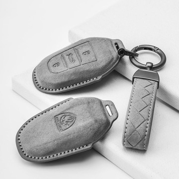 Peugeot 寶獅 2008 308 3008 5008 5008GT 汽車鑰匙皮套 鑰匙圈