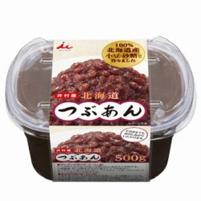 【送料無料】井村屋　北海道つぶあん500g×1ケース（全12本）【sm】